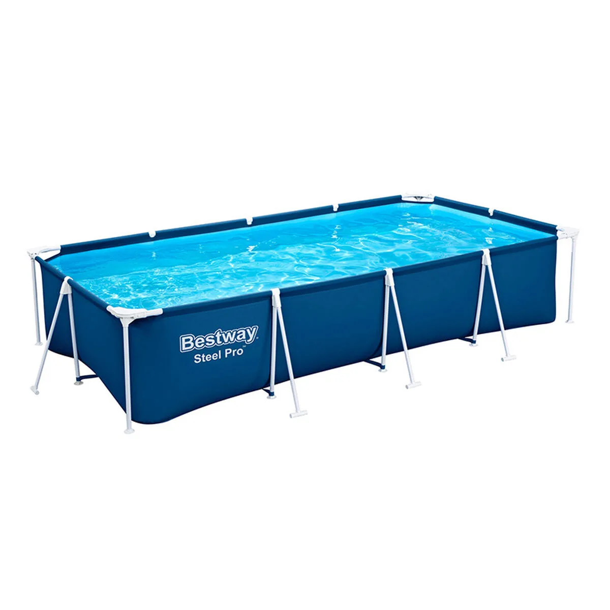 PISCINA DESMONTABLE BESTWAY 400 X 211 X 81 CM 211 X 400 X 81 CM