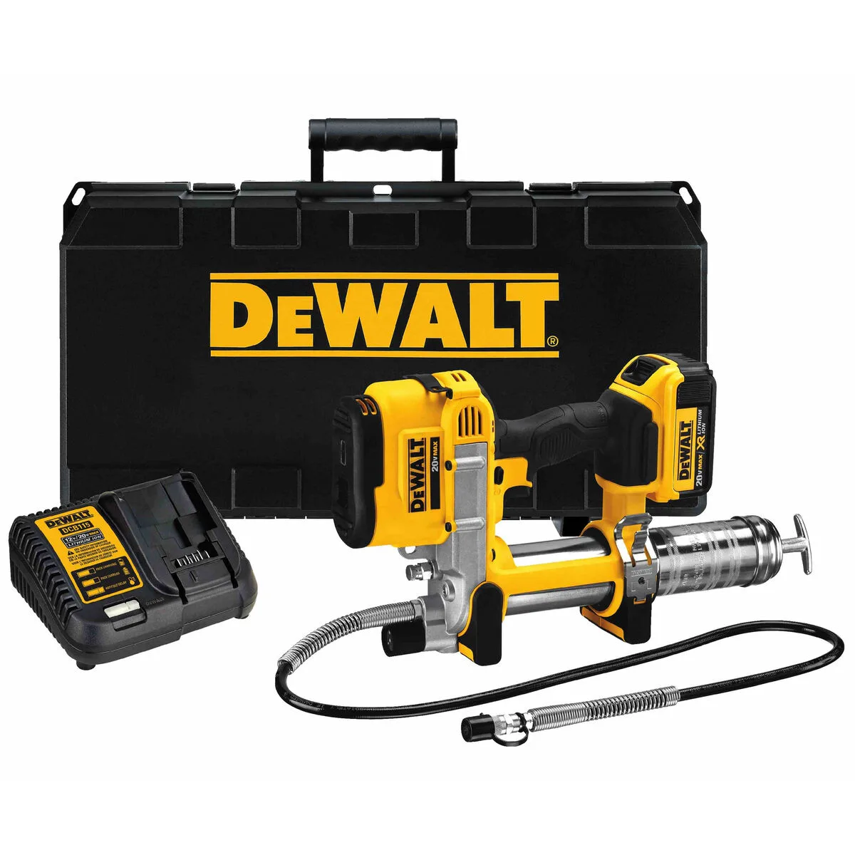 PISTOLA PARA ENGRASAR DEWALT DCGG571M1 18 V