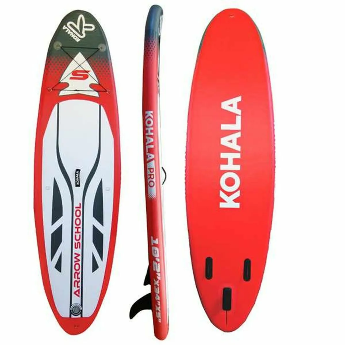 TABLA DE PADDLE SURF KOHALA ARROW SCHOOL ROJO 15 PSI 310 X 84 X 12 CM (310 X 84 X 12 CM)