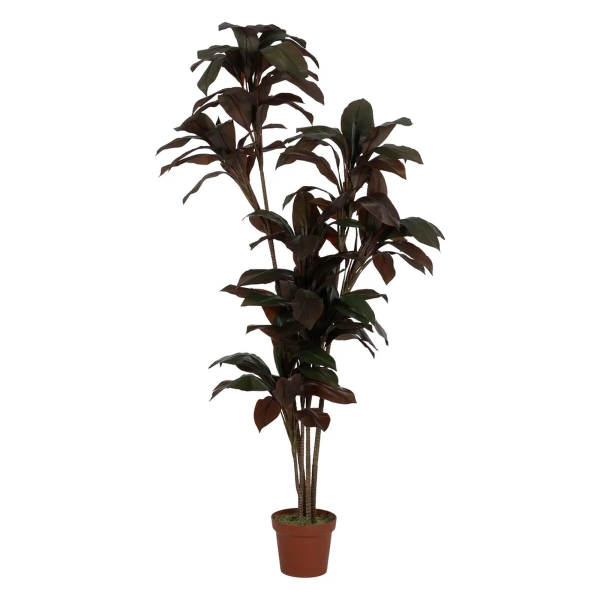 PLANTA DECORATIVA POLIETILENO HIERRO CEMENTO 45 X 45 X 170 CM