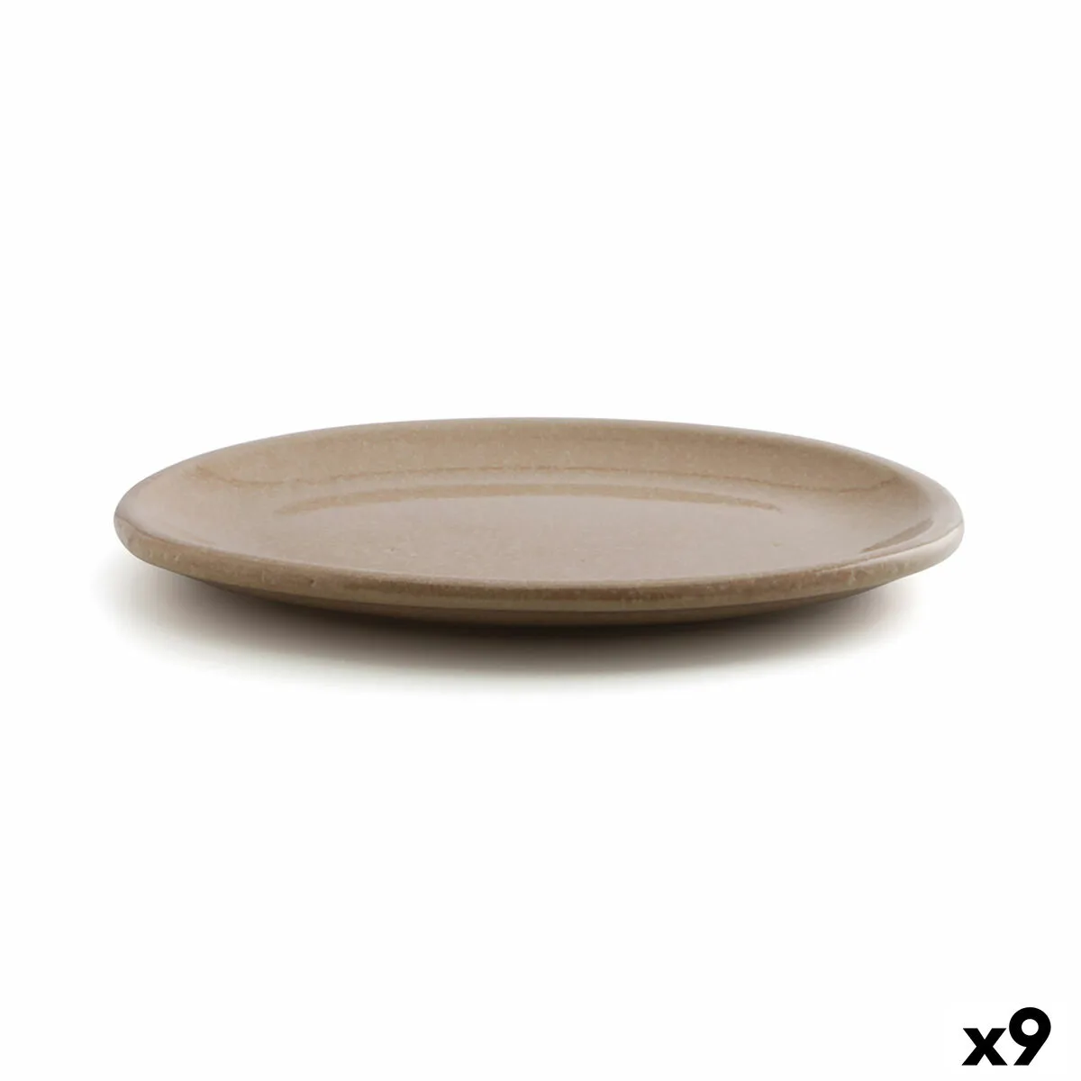 FUENTE DE COCINA ANAFLOR VULCANO BEIGE CERÁMICA 33 X 25 CM (9 UNIDADES)