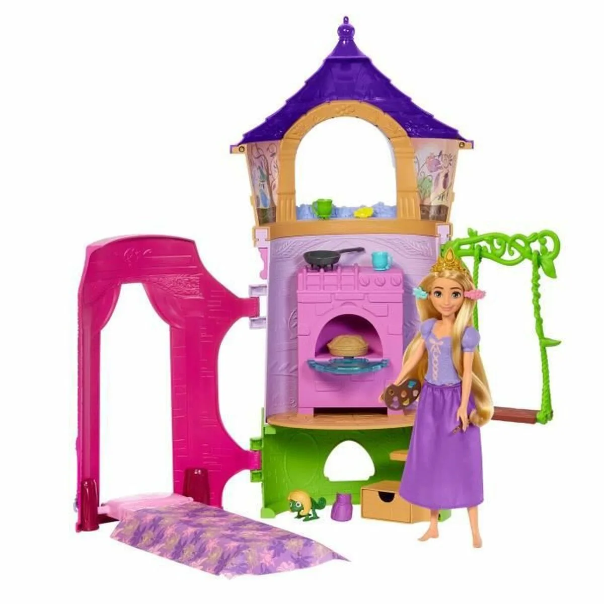 PLAYSET DISNEY PRINCESS RAPUNZEL'S TOWER RAPUNZEL