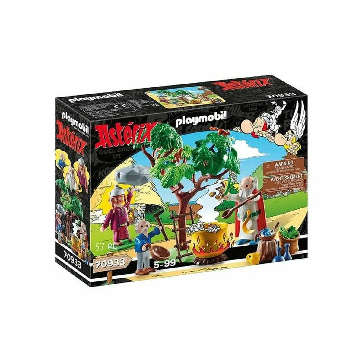 PLAYSET PLAYMOBIL 70933 ASTÉRIX ASTÉRIX 70933 57 PIEZAS