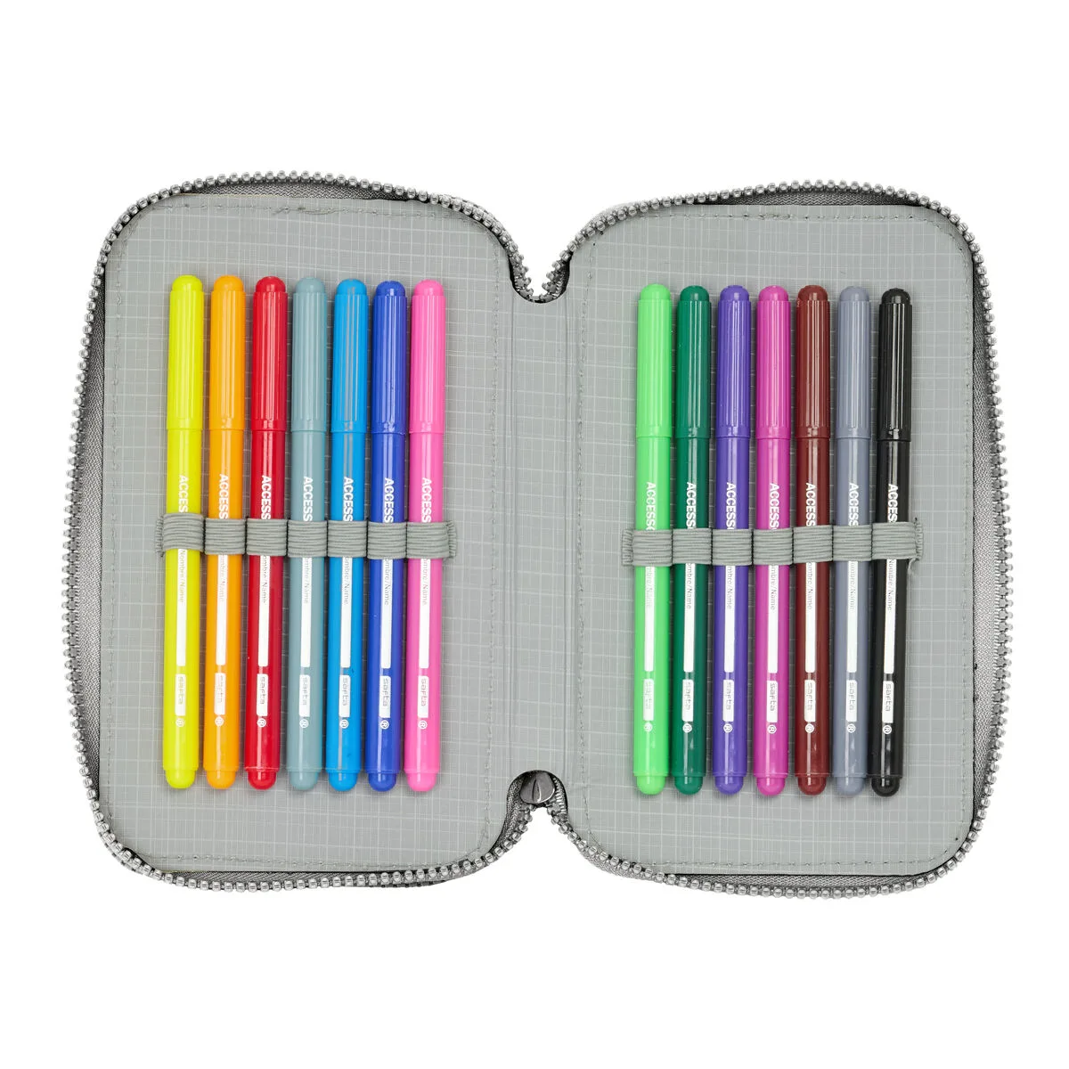 Plumier double batman game over noir 12 5 x 19 5 x 4 cm plumier double 29 pieces s431181267