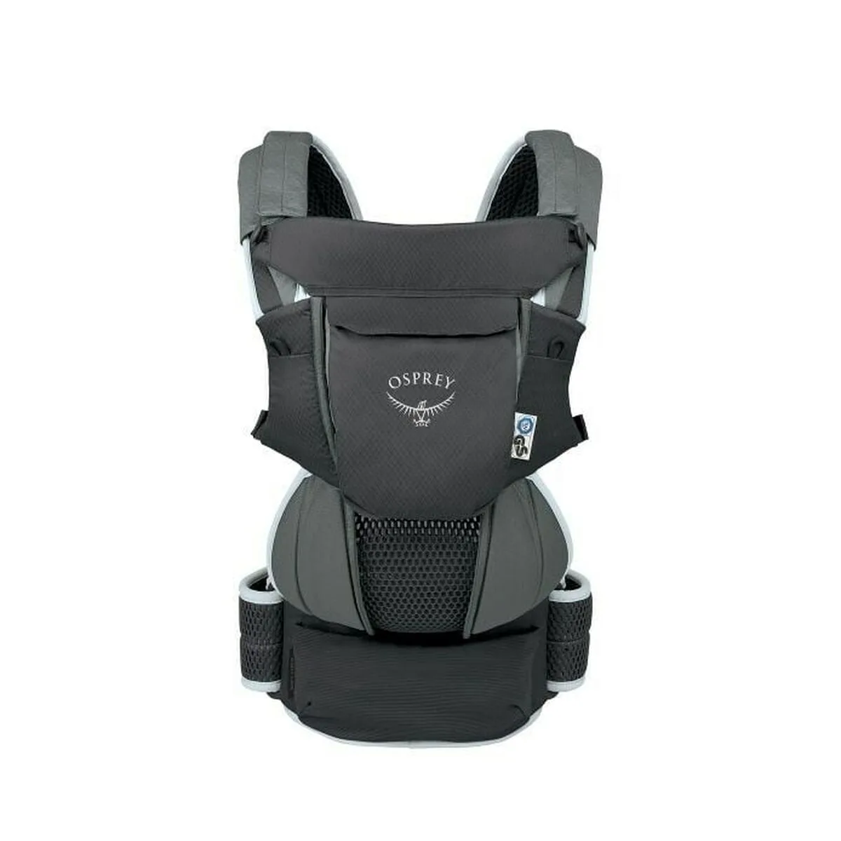 MOCHILA PORTABEBÉ OSPREY POCO™ CHILD CARRIER NEGRO + 0 MESES