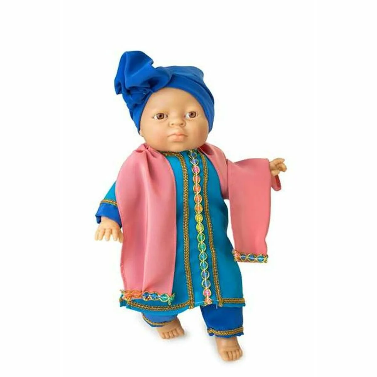 MUÑECO BEBÉ BERJUAN FRIENDS OF THE WORLD ARAB CHILD 42 CM