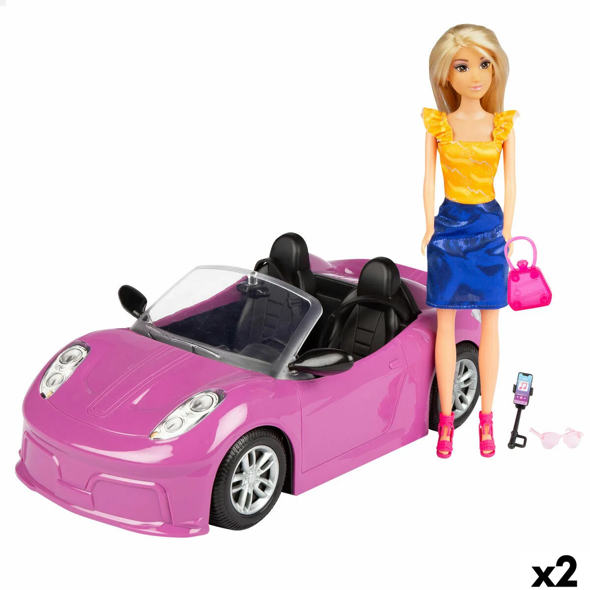 MUÑECA ISABELLA 33 X 13 X 18 CM (2 UNIDADES)