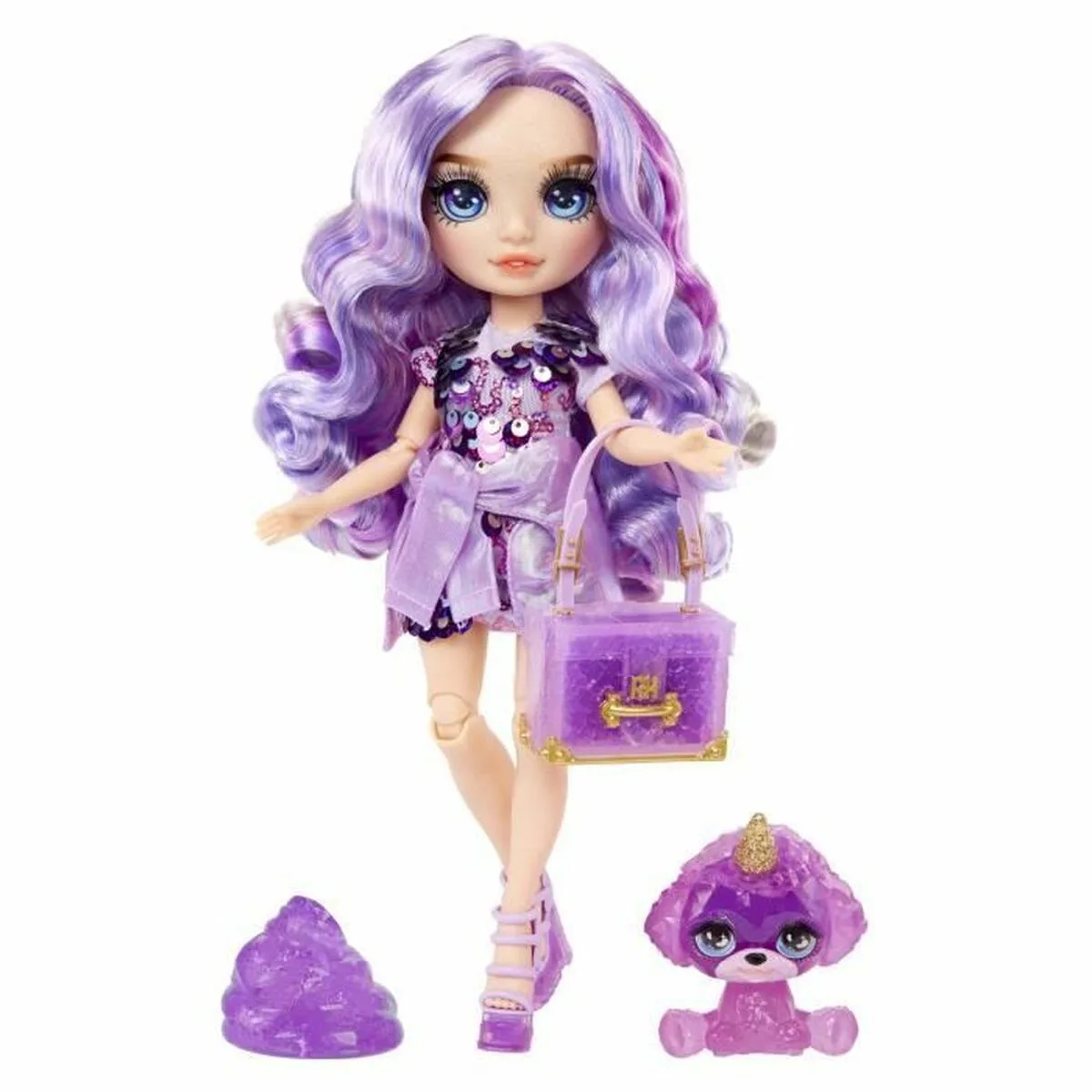 MUÑECA RAINBOW HIGH VIOLET