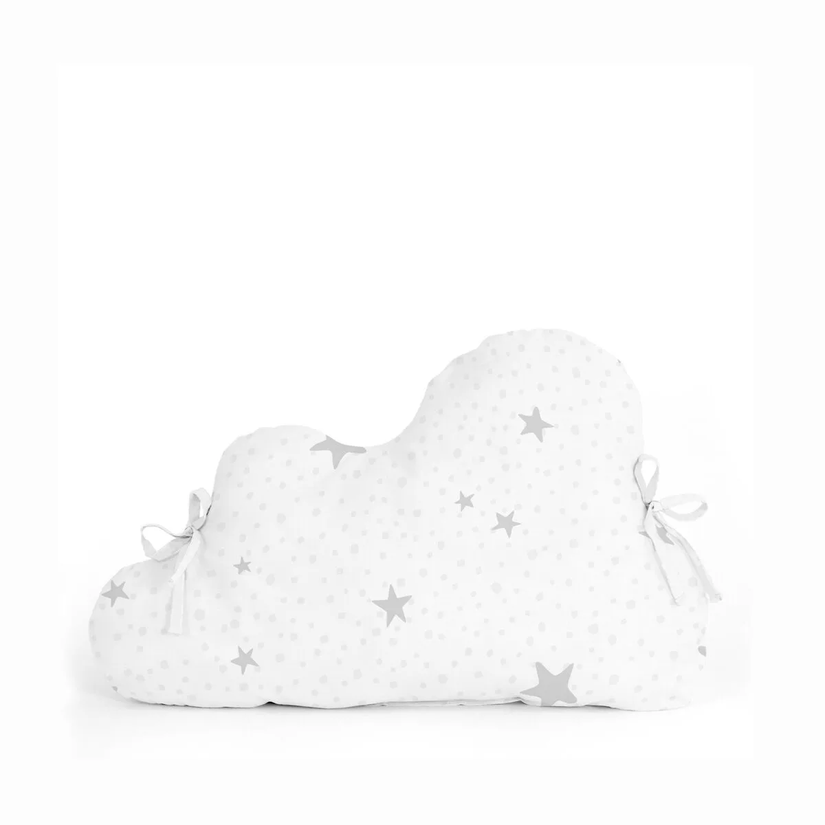 PROTECTOR DE CUNA HAPPYFRIDAY BASIC KIDS LITTLE STAR  GRIS 60 X 40 CM