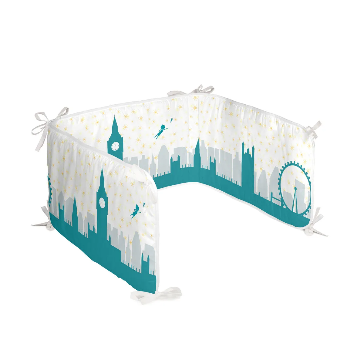 PROTECTOR DE CUNA HAPPYFRIDAY MR FOX FLYING BOY MULTICOLOR 210 X 40 CM