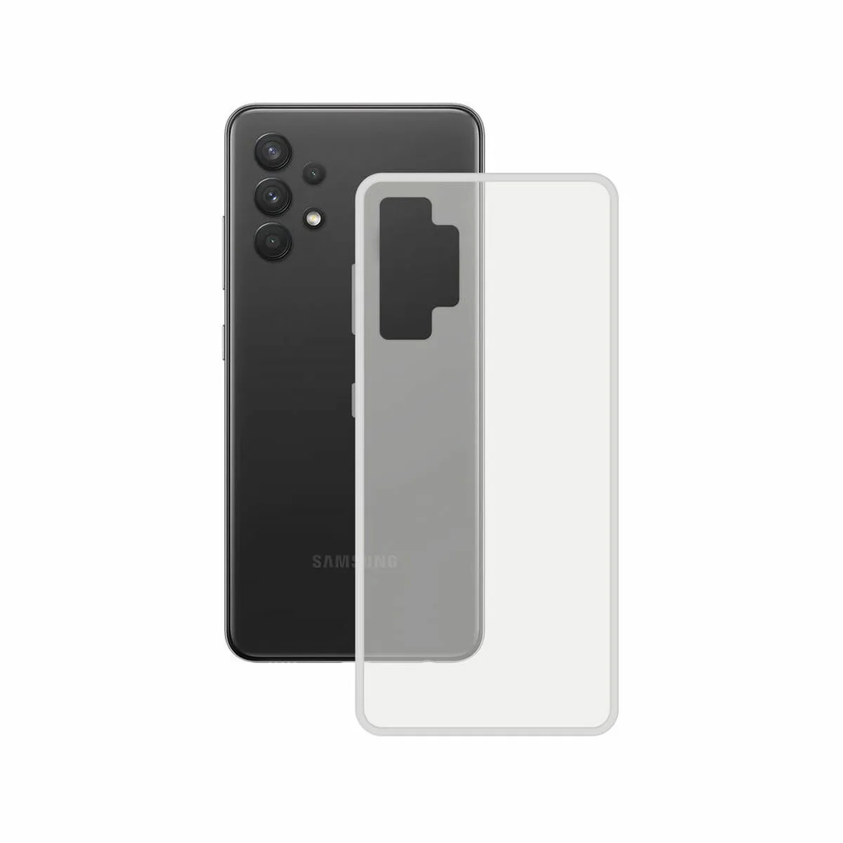 FUNDA PARA MÓVIL CONTACT SAMSUNG  GALAXY A33 5G TRANSPARENTE