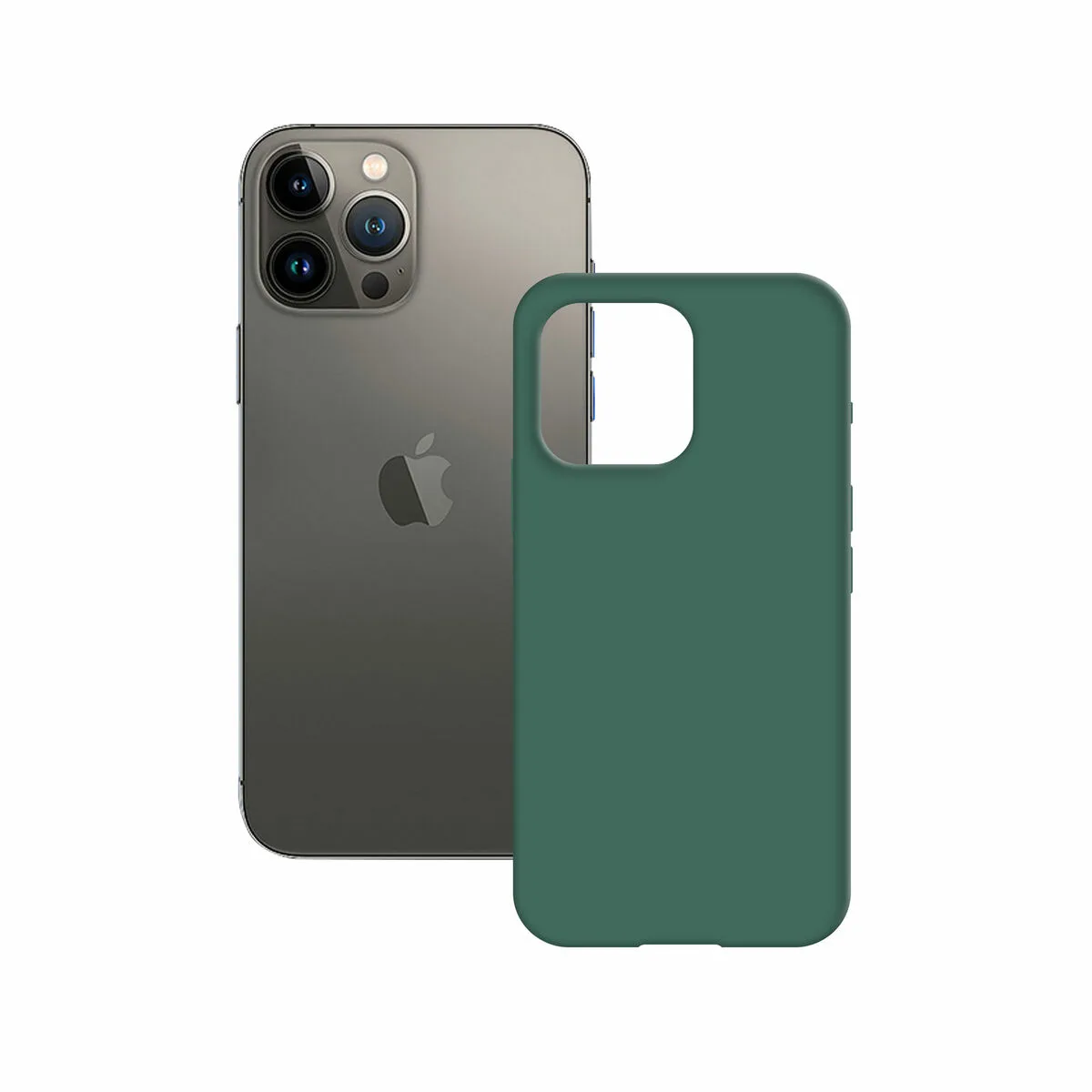 FUNDA PARA MÓVIL KSIX IPHONE 14 PLUS VERDE IPHONE 14 PLUS