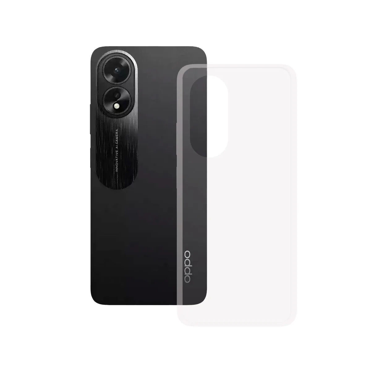 FUNDA PARA MÓVIL KSIX OPPO A78 TRANSPARENTE OPPO