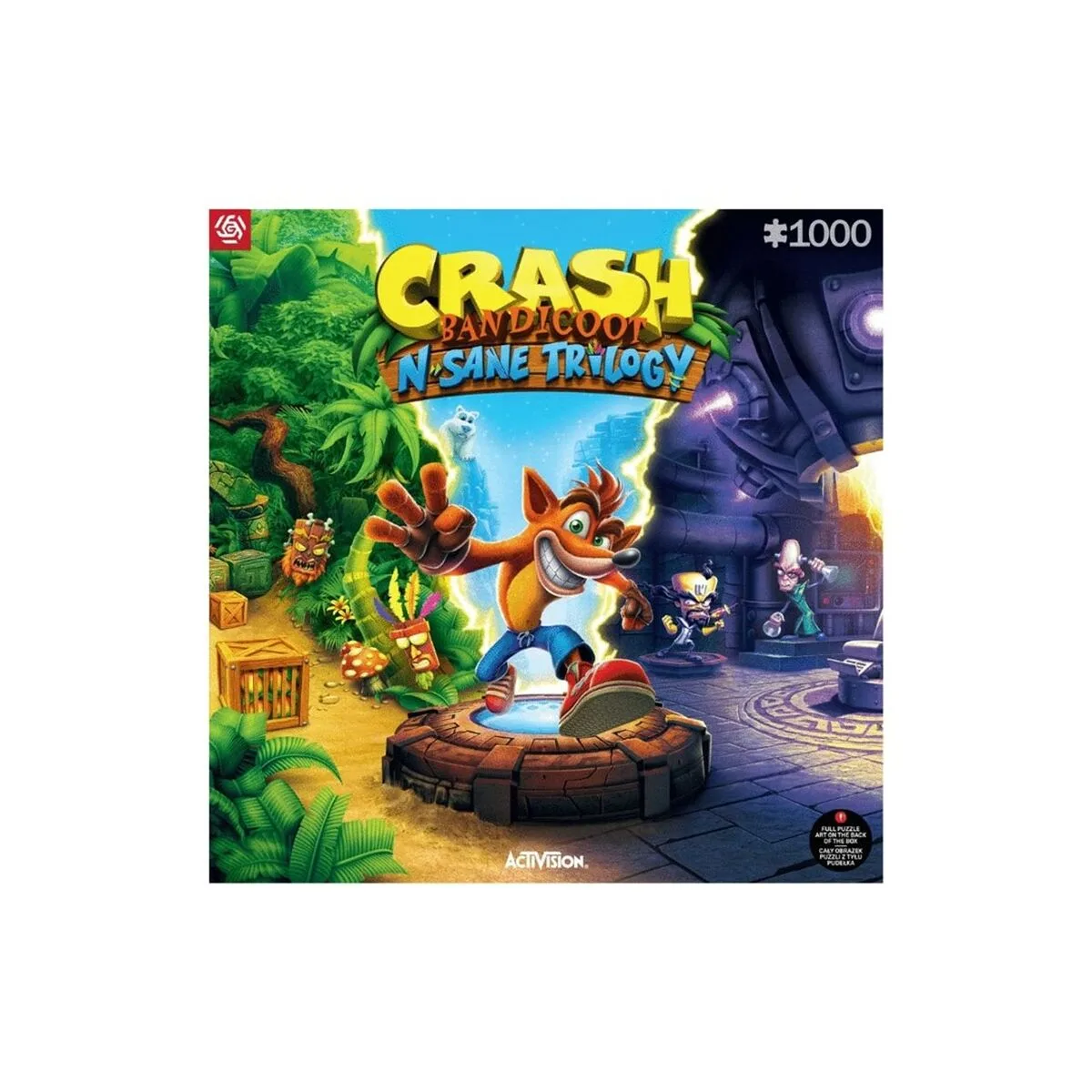 PUZZLE CENEGA PUBLISHING CRASH BANDICOOT N. SANE TRILOGY 1000 PIEZAS