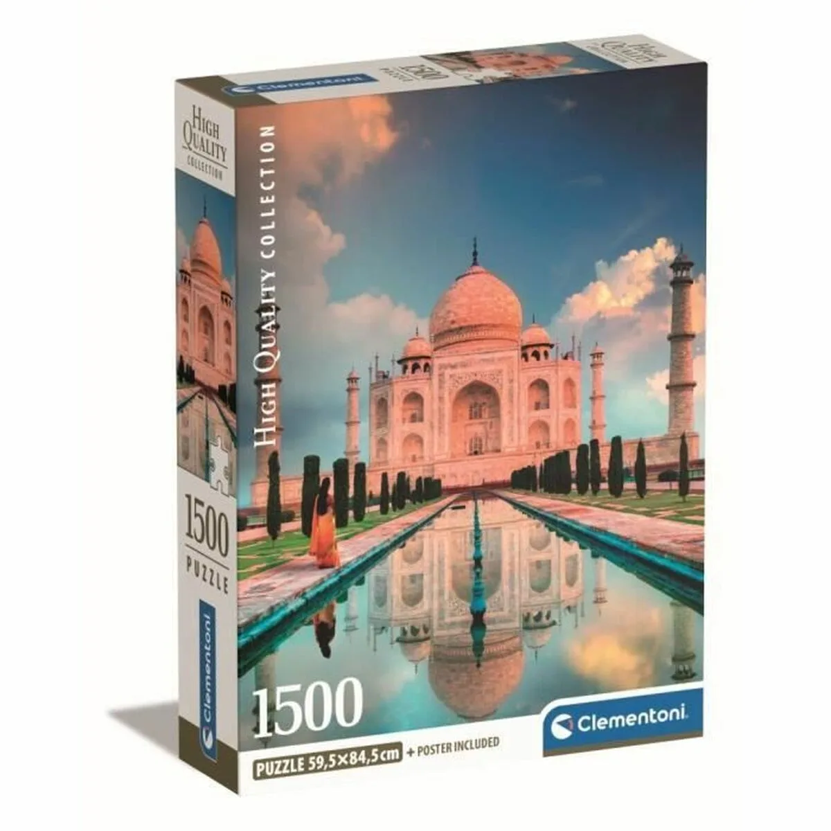 PUZZLE CLEMENTONI TAJ MAHAL 1500 PIEZAS