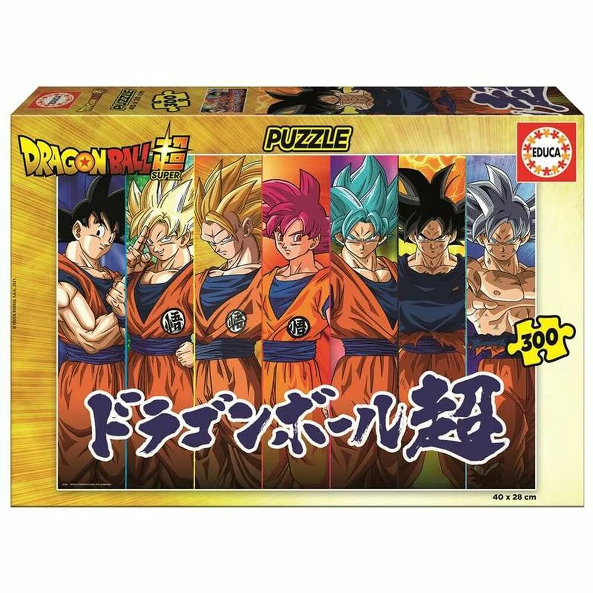 PUZZLE EDUCA DRAGON BALL SUPER (300 PCS)