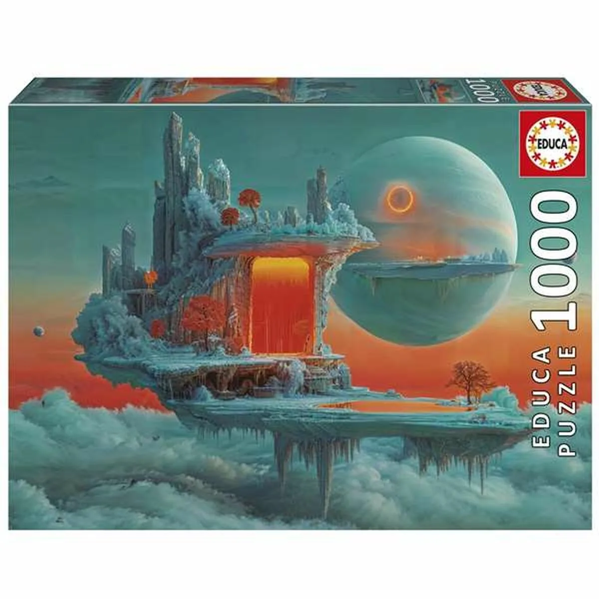 PUZZLE EDUCA FIRE & ICE PLANET
