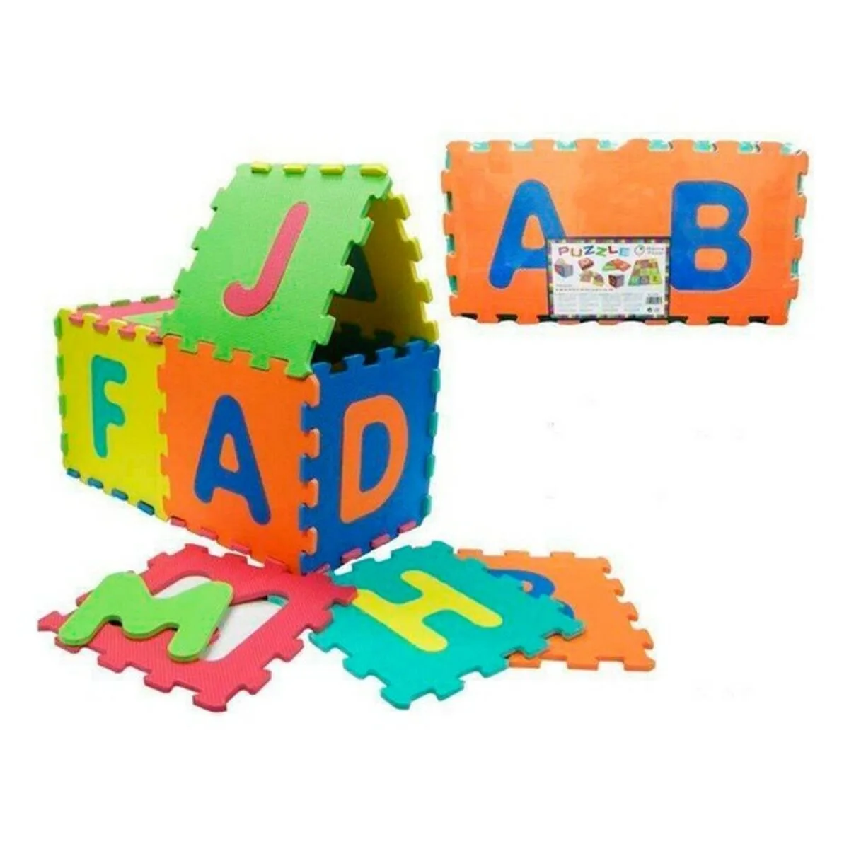 PUZZLE INFANTIL GOMA EVA 14  PCS