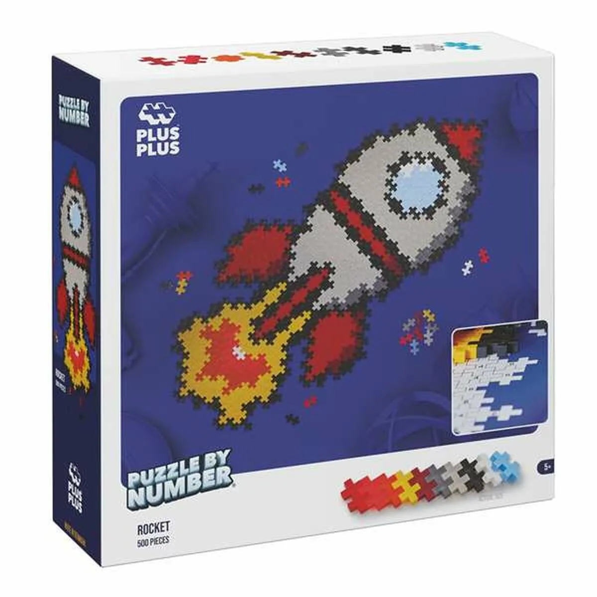 PUZZLE LÚDILO PLUS PLUS ROCKET 500 PIEZAS