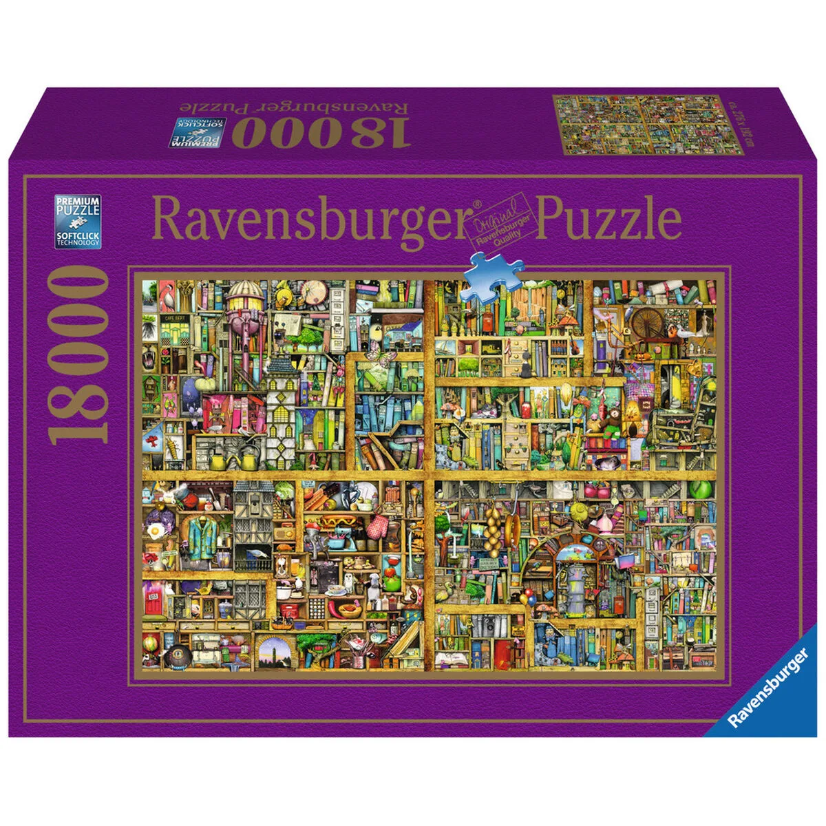 PUZZLE RAVENSBURGER MAGIC LIBRARY 18000 PIEZAS