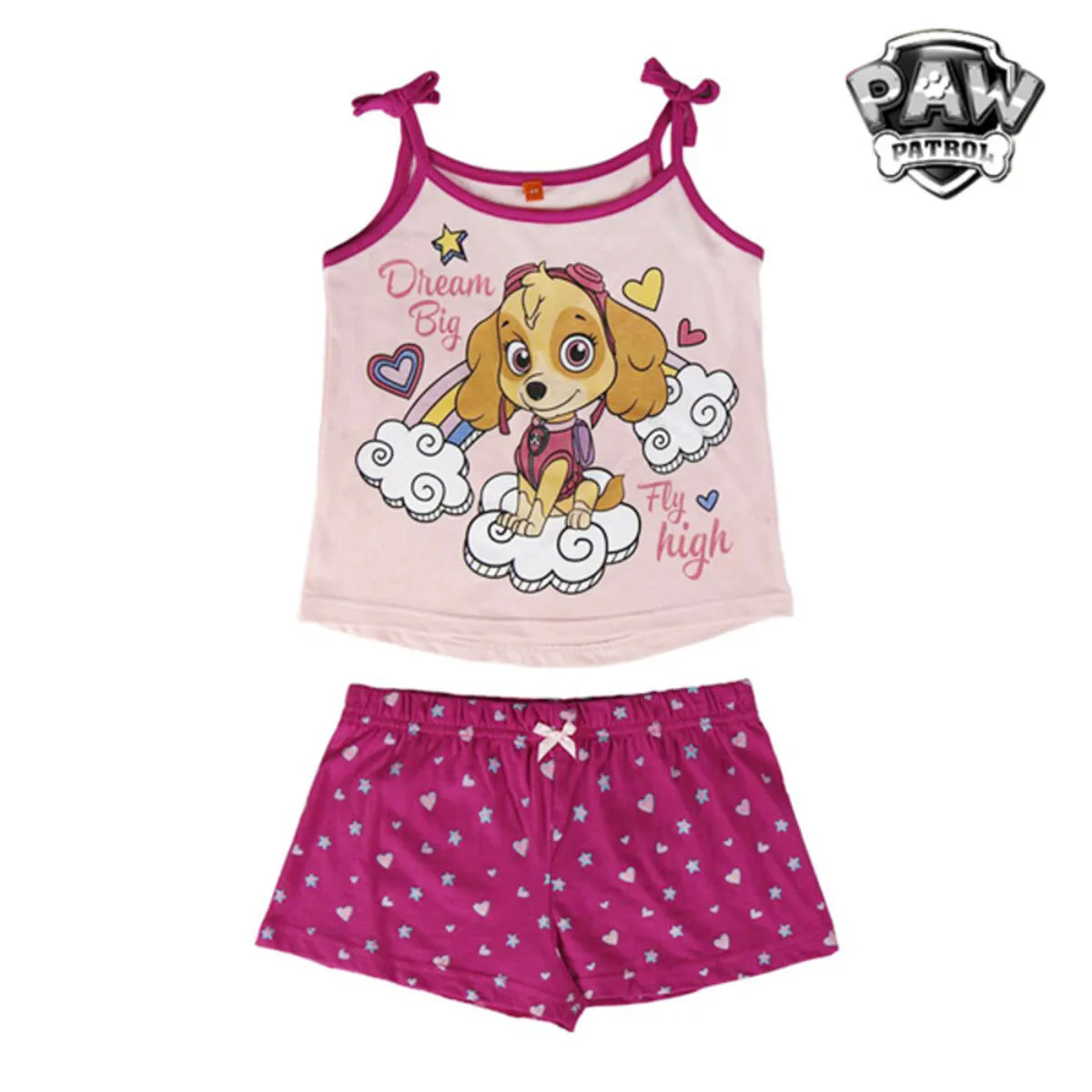 PIJAMA DE VERANO PARA NIÑAS SKYE (LA PATRULLA CANINA)