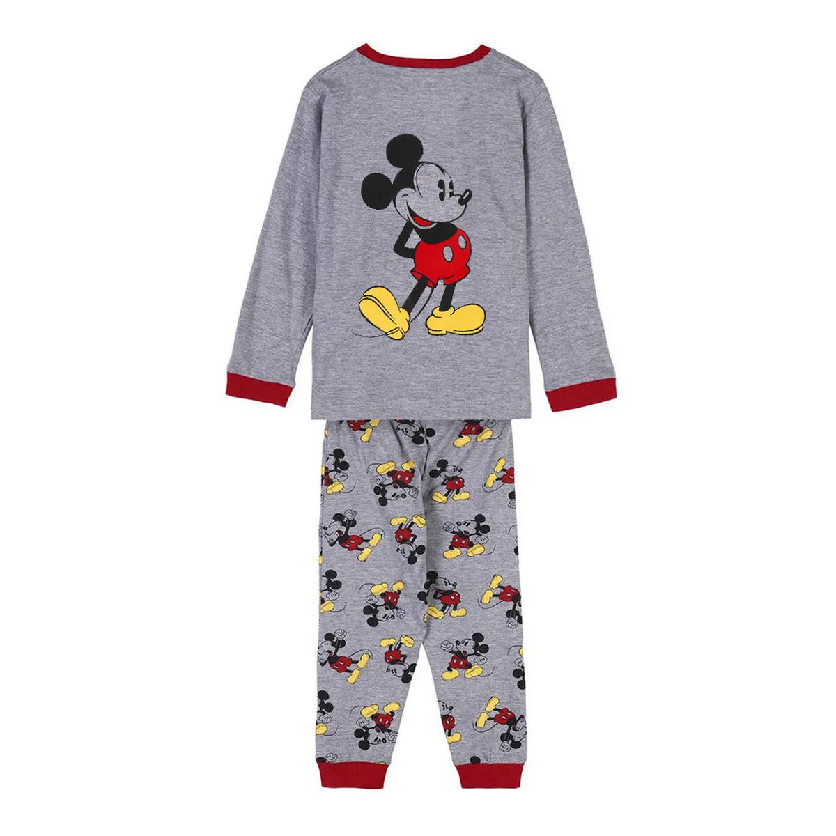 PIJAMA INFANTIL MICKEY MOUSE GRIS
