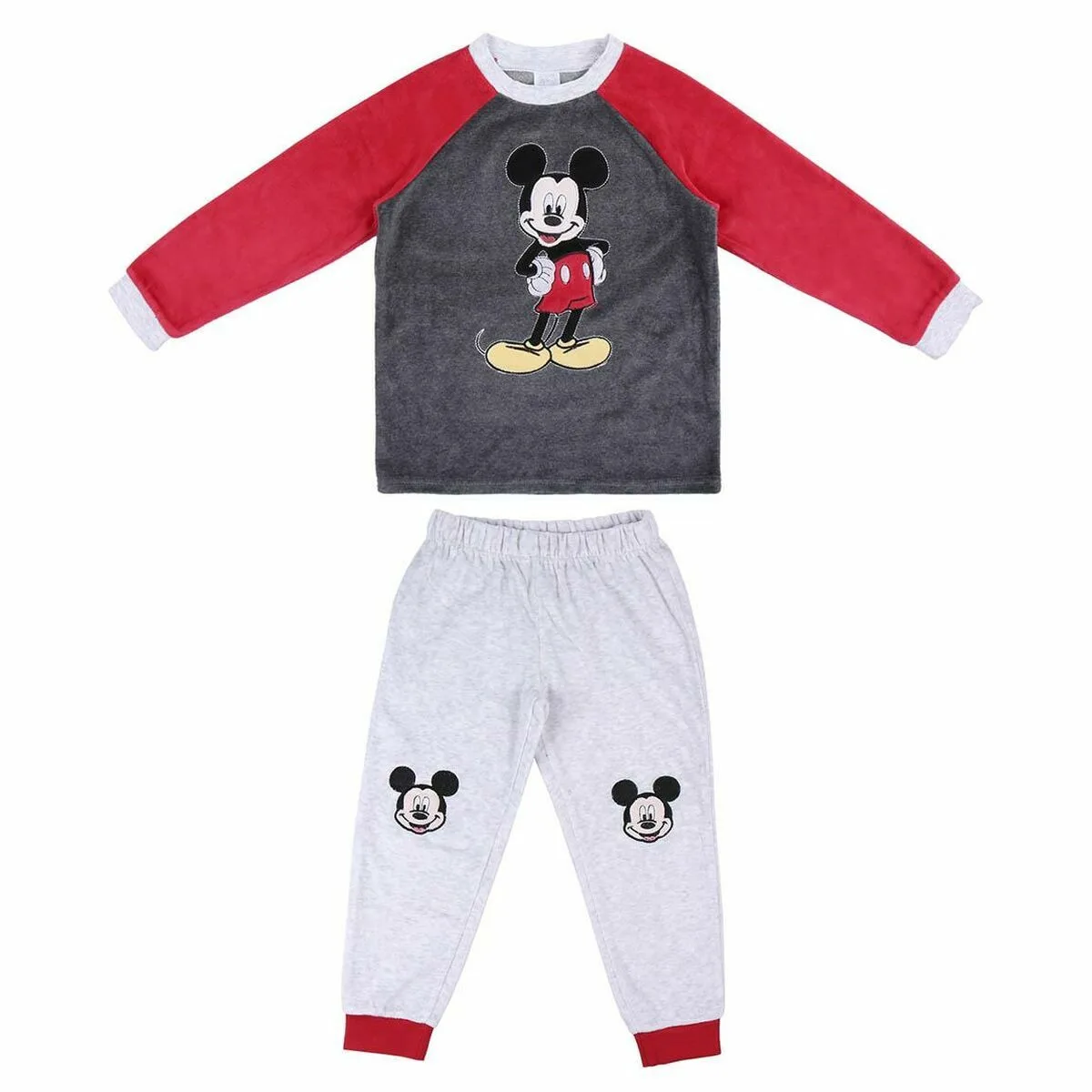 PIJAMA INFANTIL MICKEY MOUSE GRIS