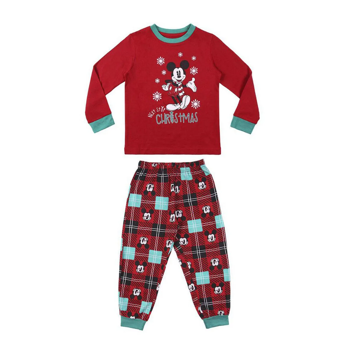 PIJAMA MICKEY MOUSE ROJO
