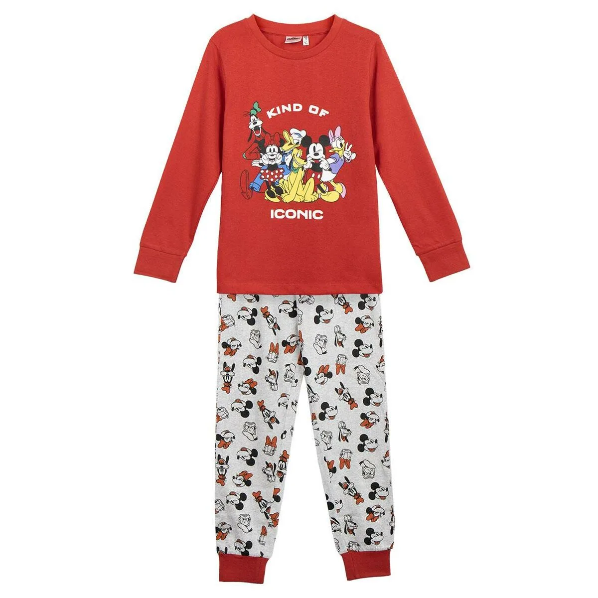 PIJAMA MICKEY MOUSE ROJO