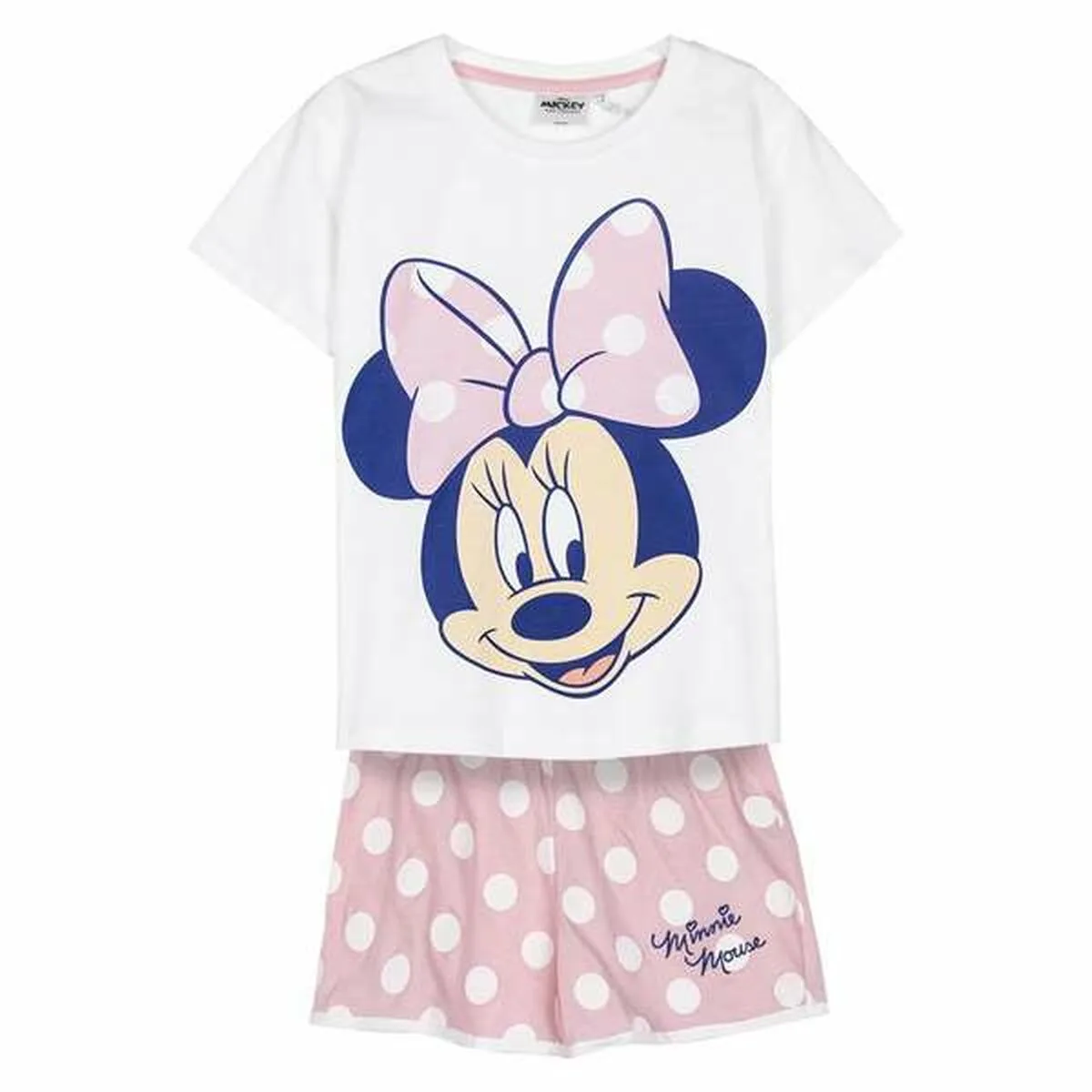 PIJAMA INFANTIL MINNIE MOUSE ROSA