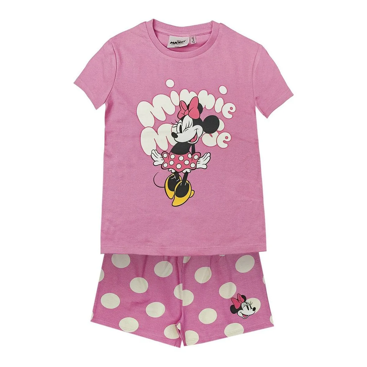 PIJAMA INFANTIL MINNIE MOUSE ROSA