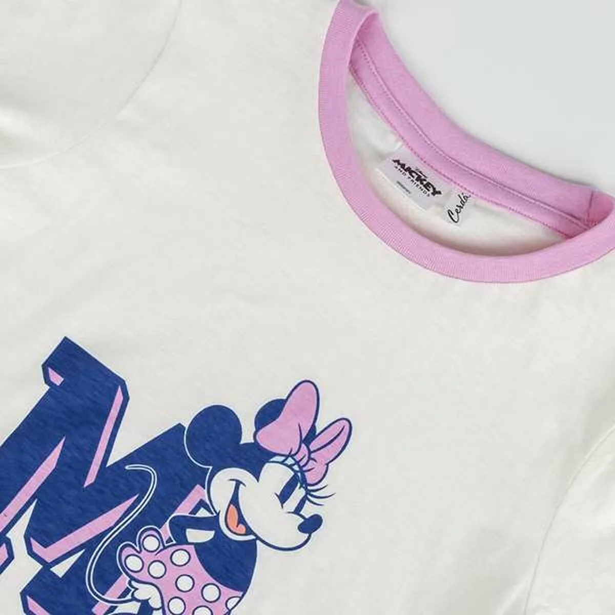 PIJAMA INFANTIL MINNIE MOUSE ROSA