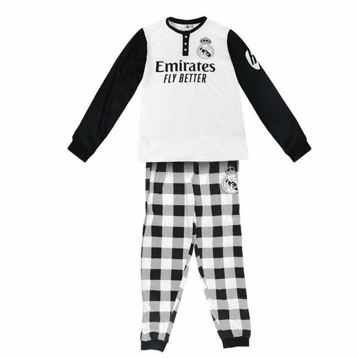 PIJAMA INFANTIL REAL MADRID C.F. BLANCO