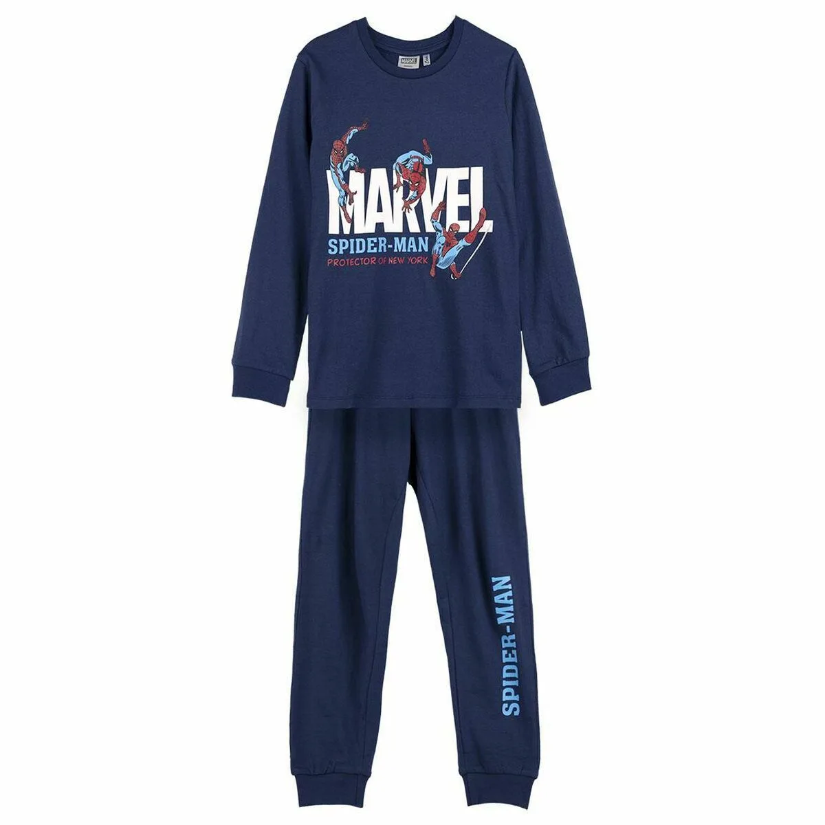 PIJAMA INFANTIL SPIDER-MAN AZUL OSCURO