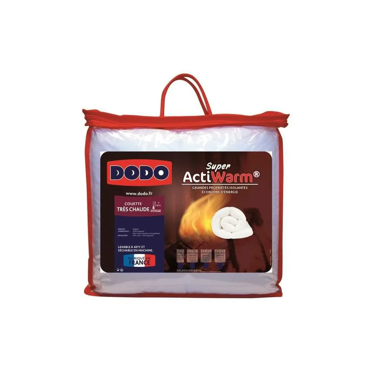 RELLENO NÓRDICO DODO SUPER ACTIWARM BLANCO 450 G/M² 220 X 240 CM 240 X 220 CM