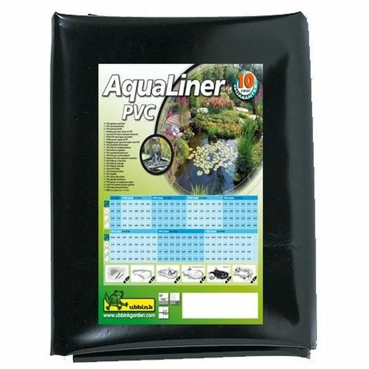REVESTIMIENTO PARA ESTANQUE UBBINK AQUALINER PVC 0,5 MM 4 X 5 M