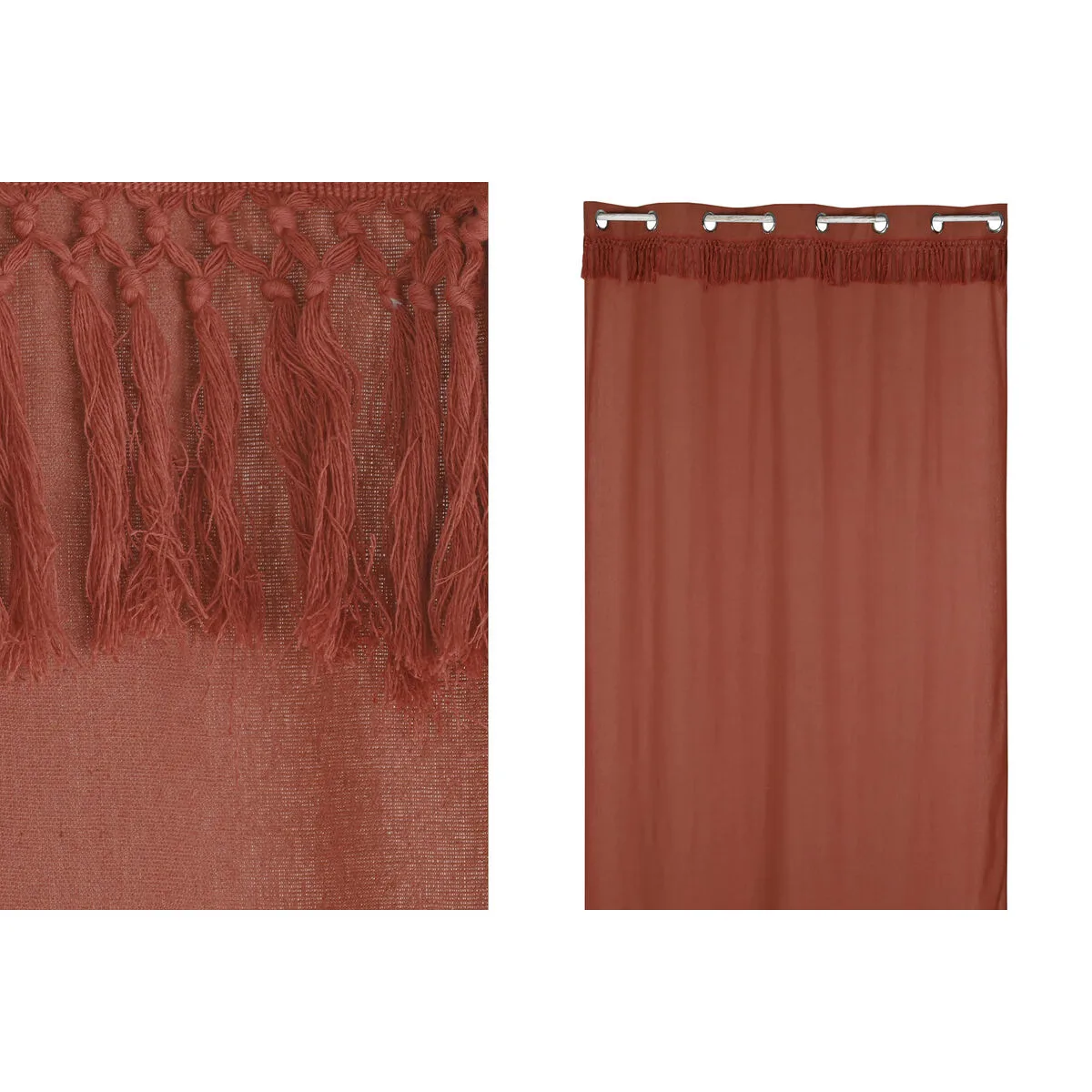 CORTINA HOME ESPRIT TERRACOTA 140 X 260 X 260 CM