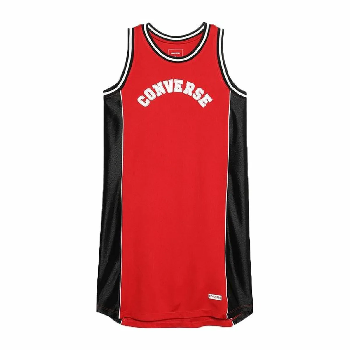 VESTIDO CONVERSE BASKETBALL JURK NIÑA ROJO