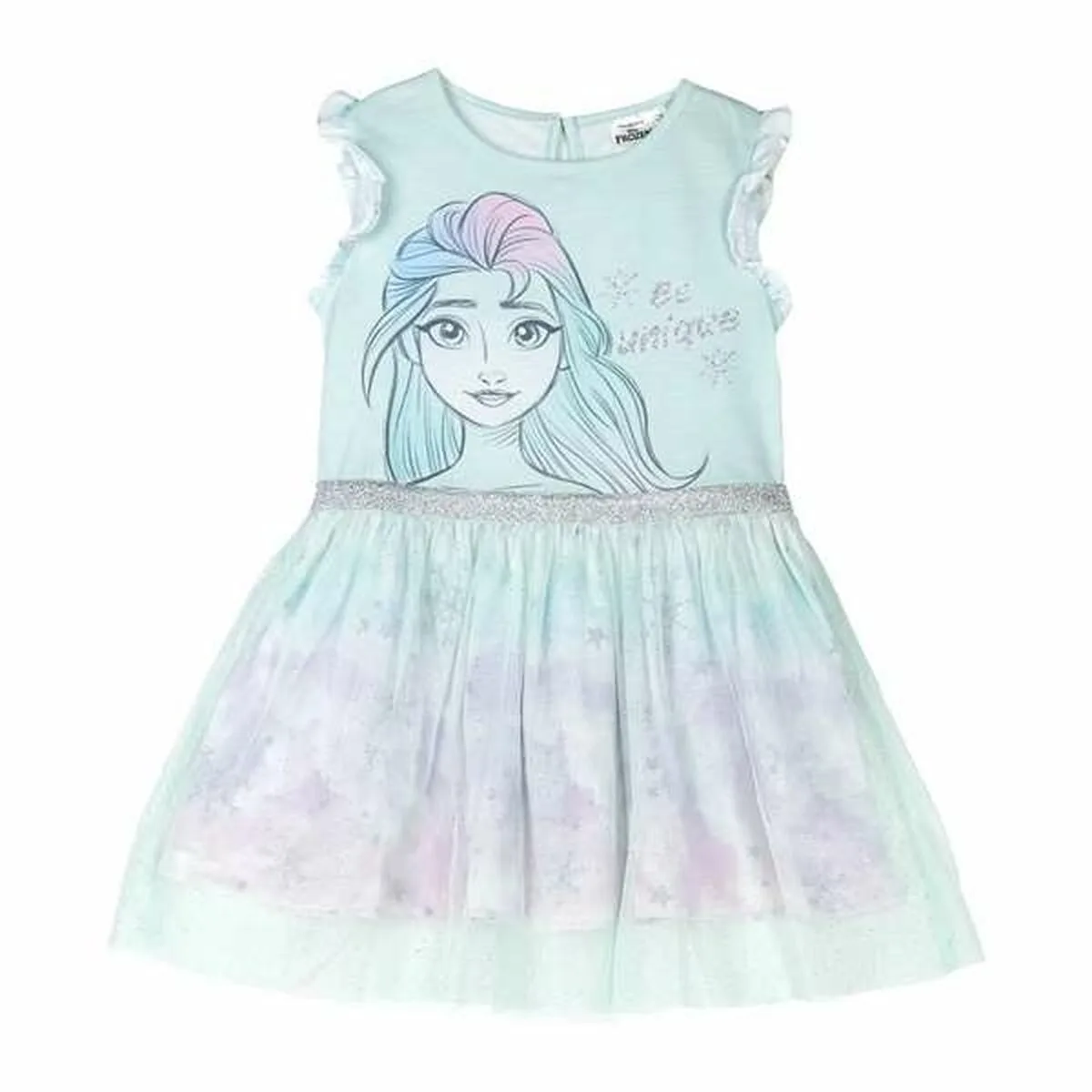 VESTIDO FROZEN TURQUESA