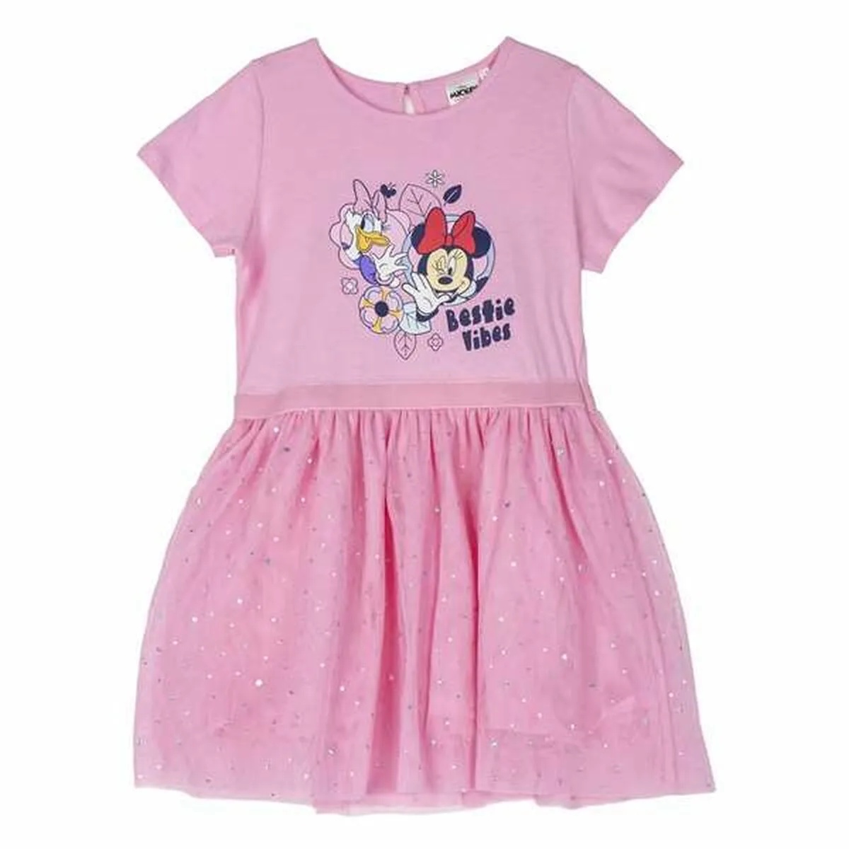 VESTIDO MINNIE MOUSE ROSA