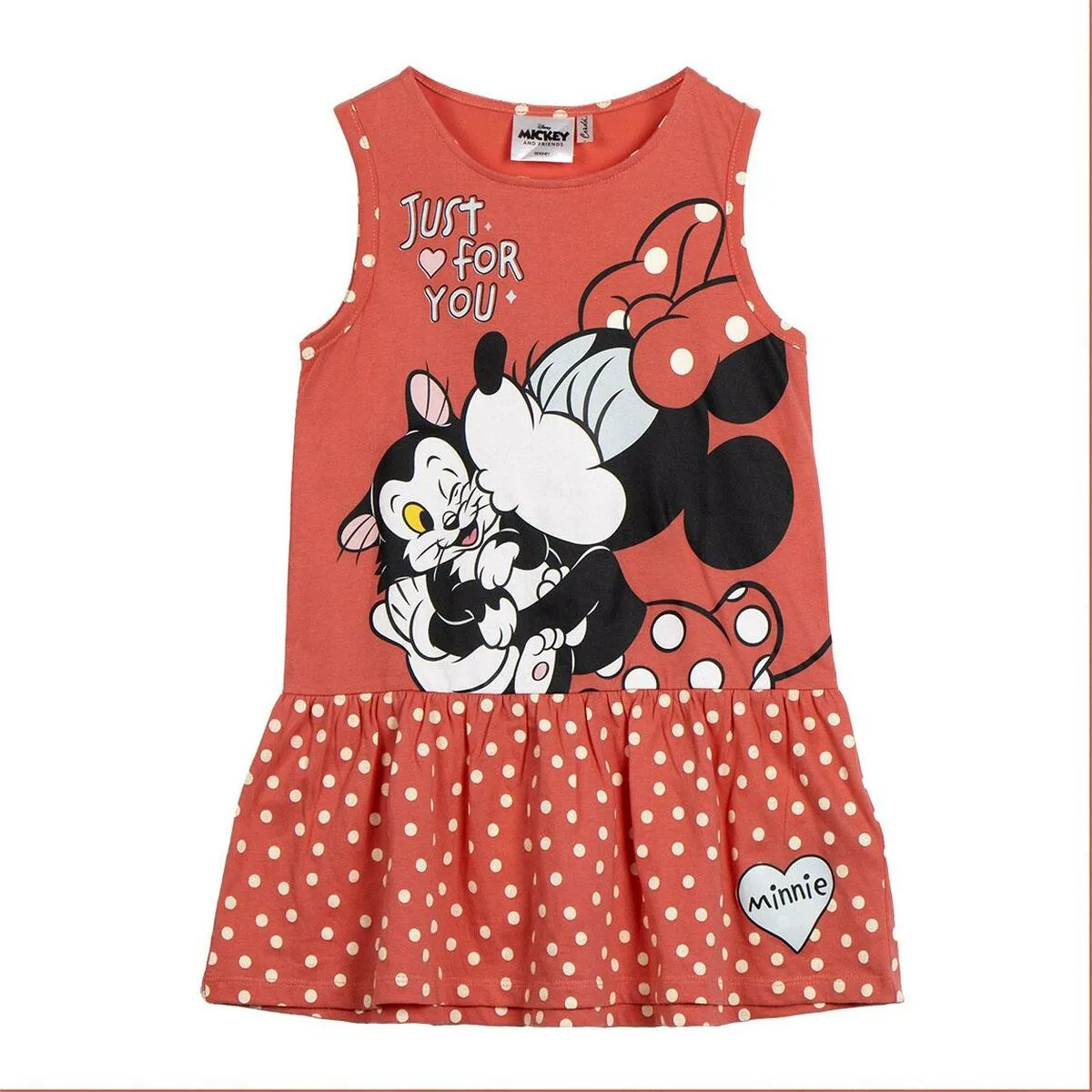 VESTIDO MINNIE MOUSE ROJO