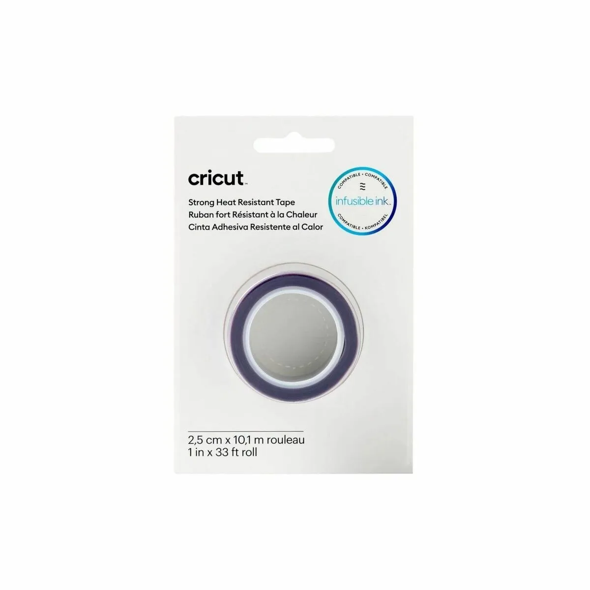 CINTA ADHESIVA PARA PLOTTER DE CORTE CRICUT INCHX33FT AZUL