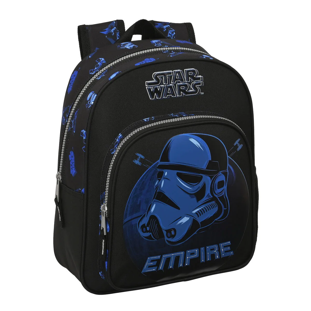 MOCHILA INFANTIL STAR WARS DIGITAL ESCAPE NEGRO (27 X 33 X 10 CM)