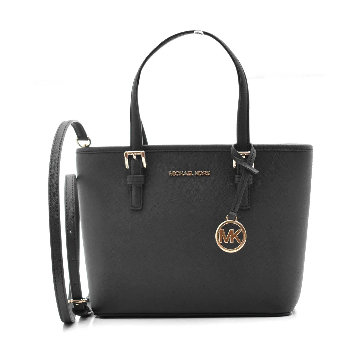 BOLSO MUJER MICHAEL KORS 35T9GTVT0L-BLACK-NOIR NEGRO 22 X 18 X 10 CM