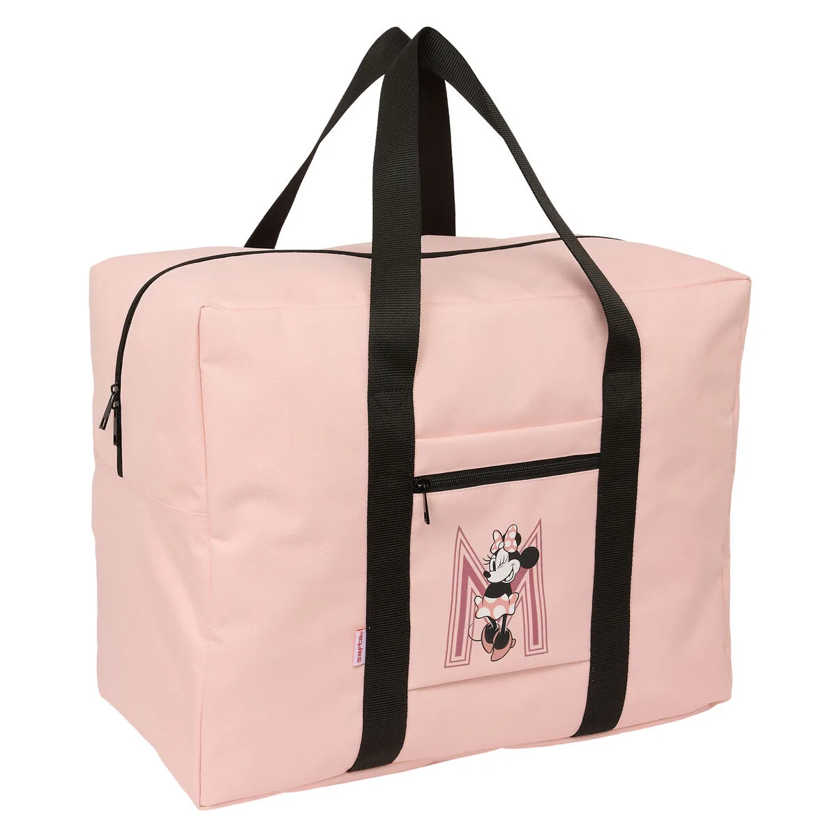 BOLSO MUJER MINNIE MOUSE BLUSH ROSA 50 X 40 X 28 CM
