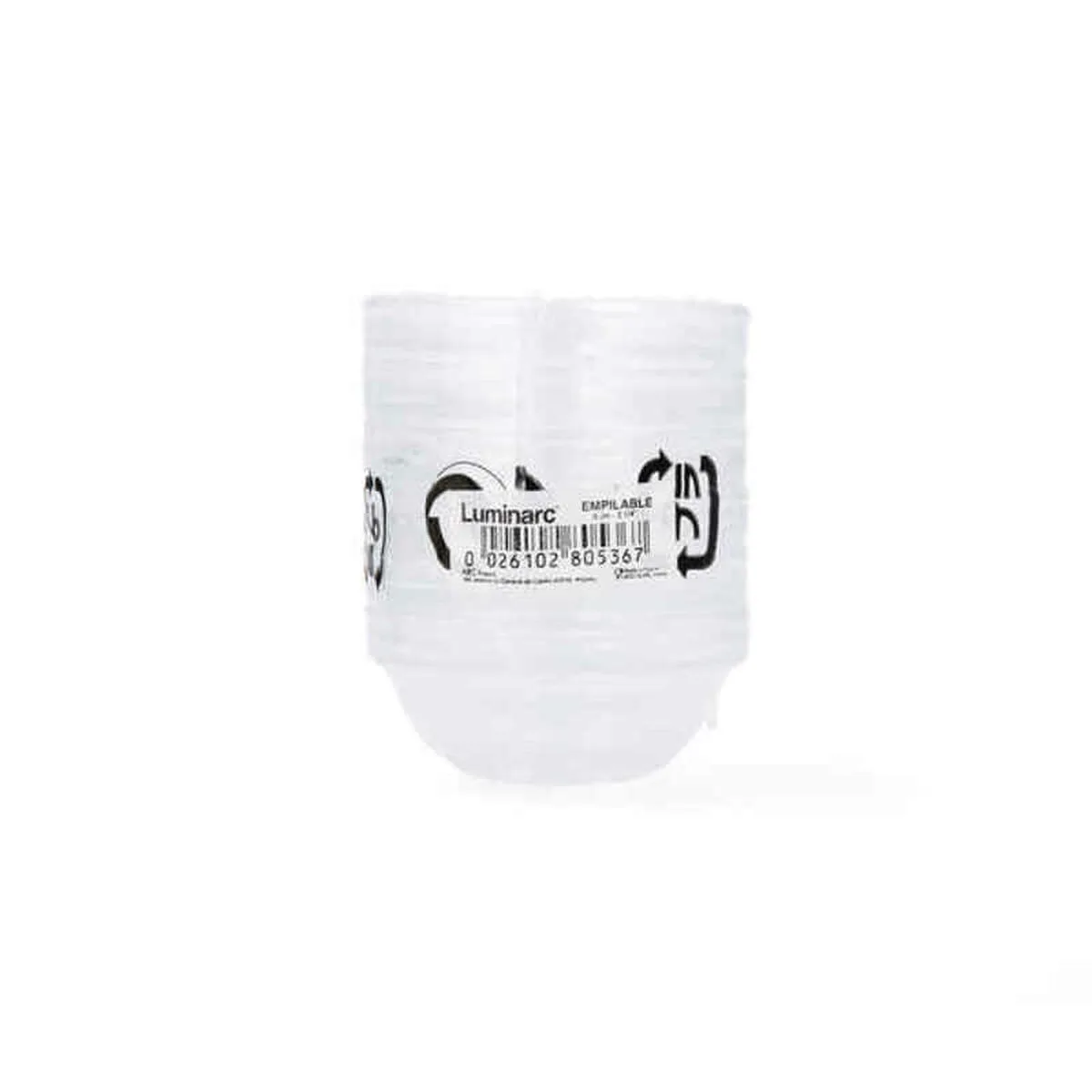 ENSALADERA LUMINARC A14193 TRANSPARENTE VIDRIO 6 CM 6 PIEZAS (6 PCS)