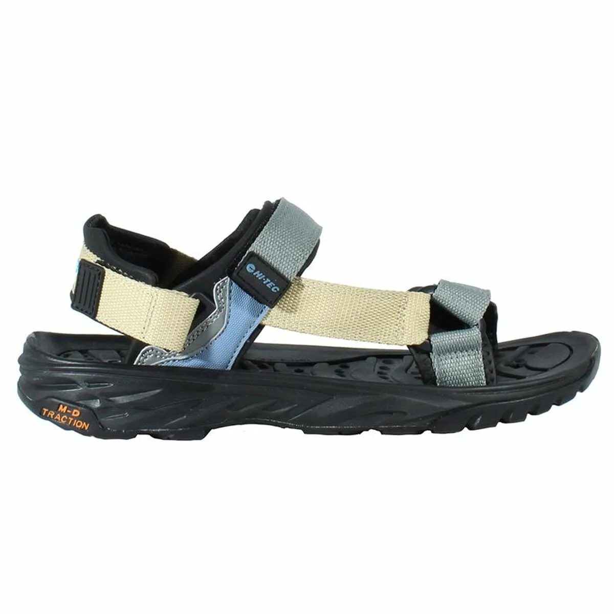 SANDALIAS DE MONTAÑA HI-TEC ULA RAFT NEGRO