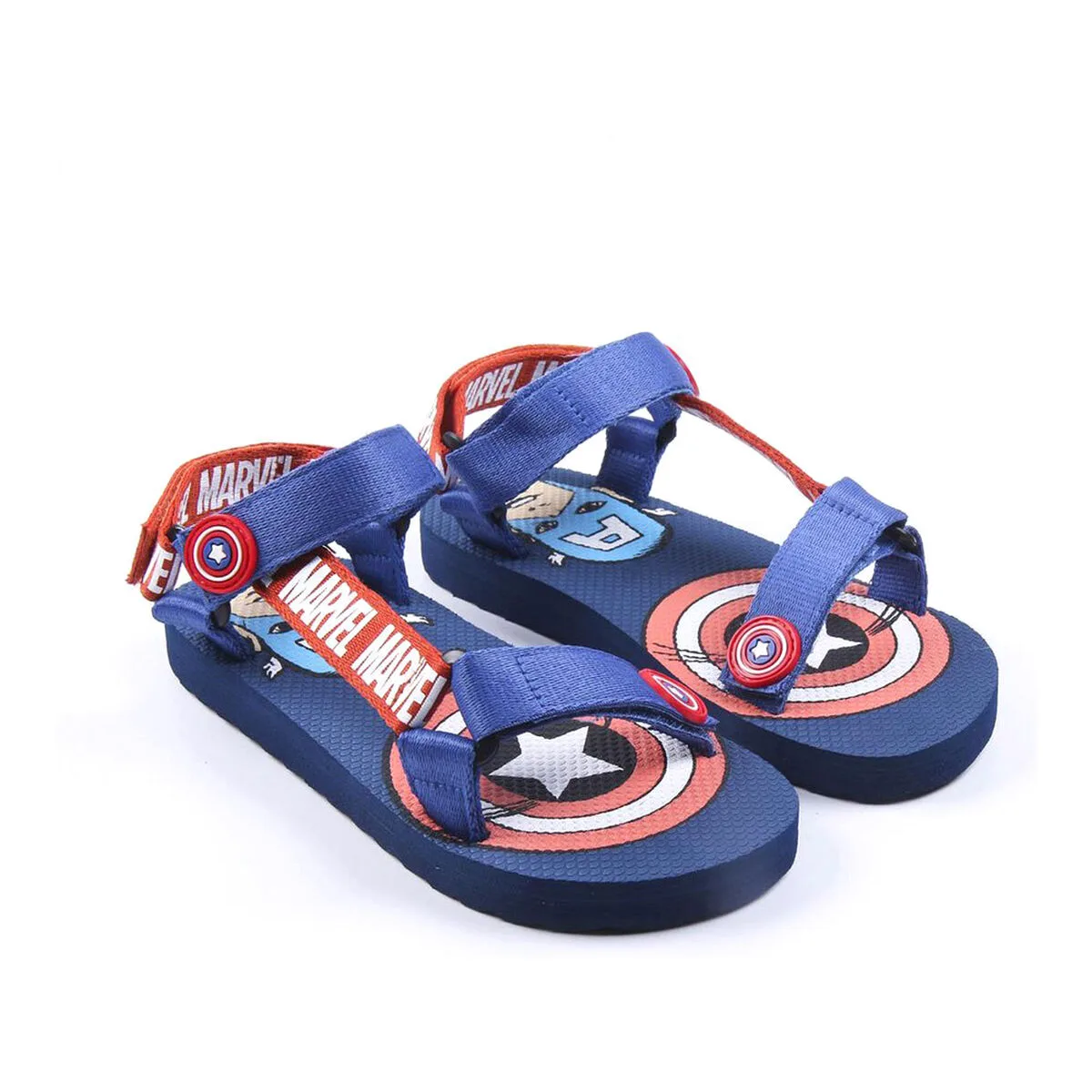 SANDALIAS INFANTILES MARVEL AZUL
