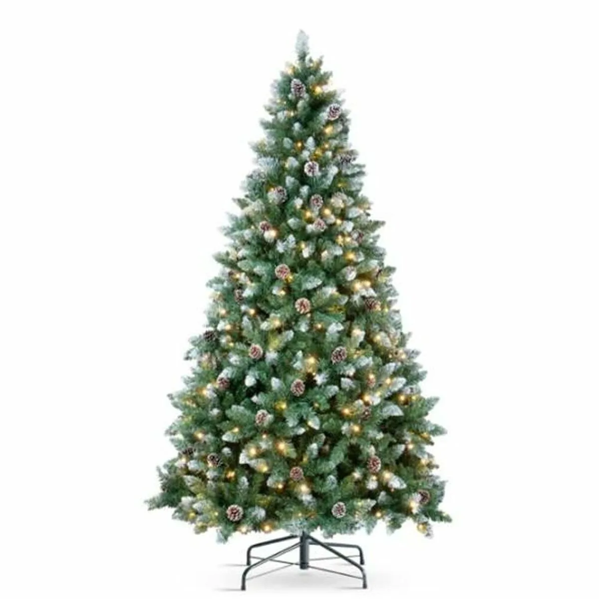 ÁRBOL DE NAVIDAD DKD HOME DECOR VERDE METAL POLIETILENO 80 X 80 X 150 CM 1 X 1 X 150 CM