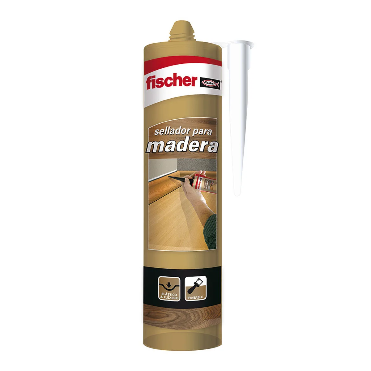SELLADOR/ADHESIVO FISCHER ROBLE 310 ML